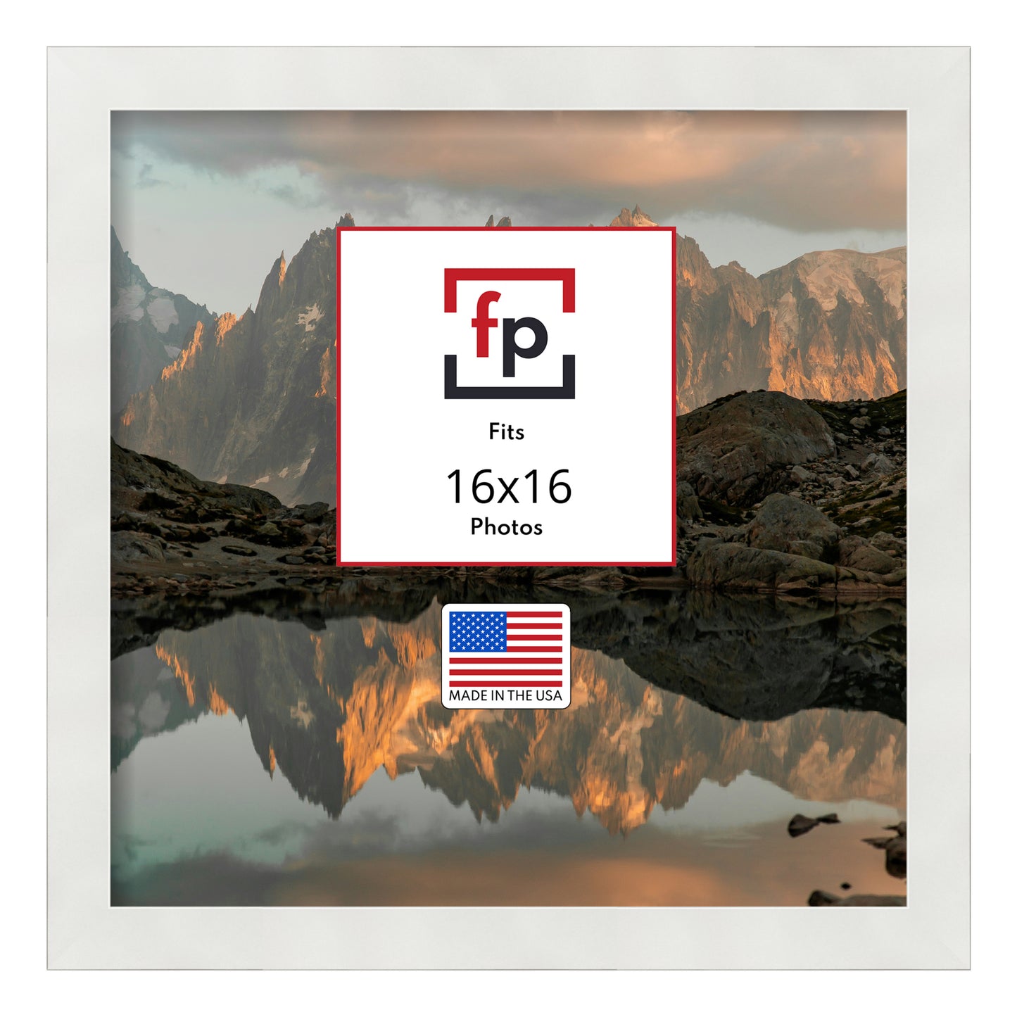 16x16 Modern Flat Picture Frame