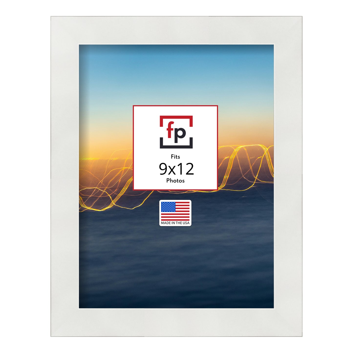 9x12 Modern Flat Picture Frame