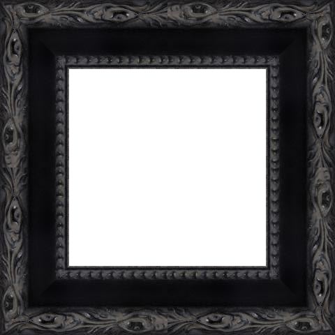 Black Frame with engraved edges