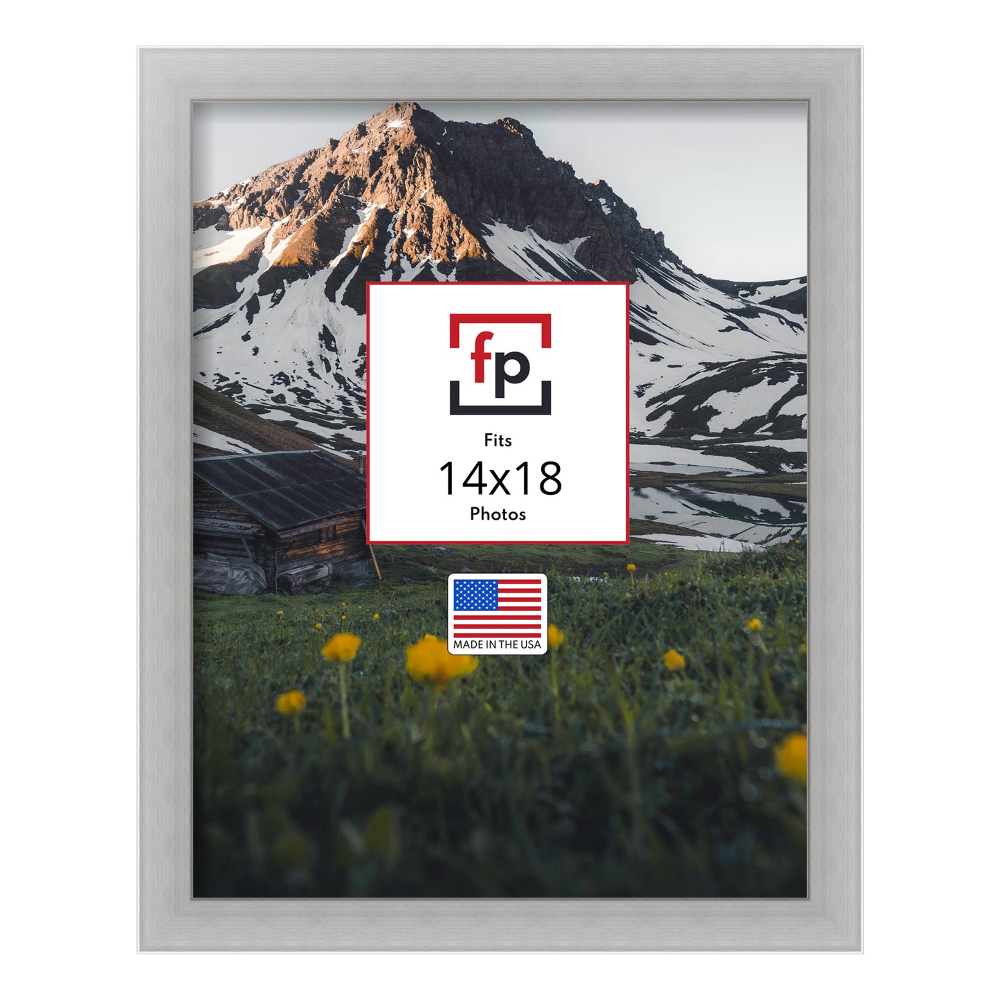 14x18 Modern Flat Picture Frame