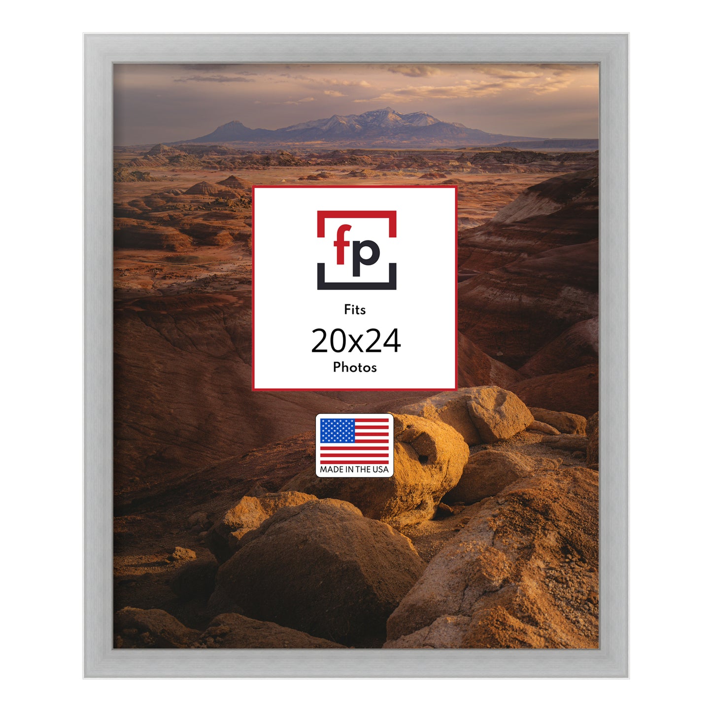 20x24 Modern Flat Picture Frame