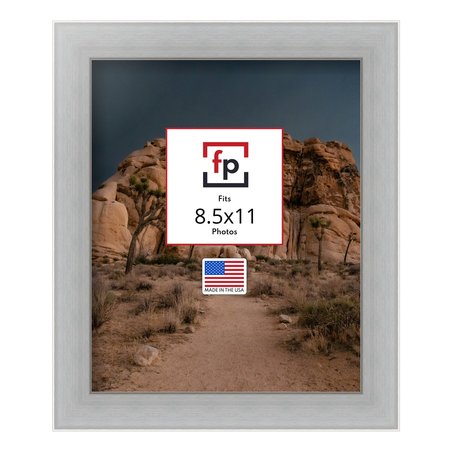 8.5x11 Modern Flat Picture Frame