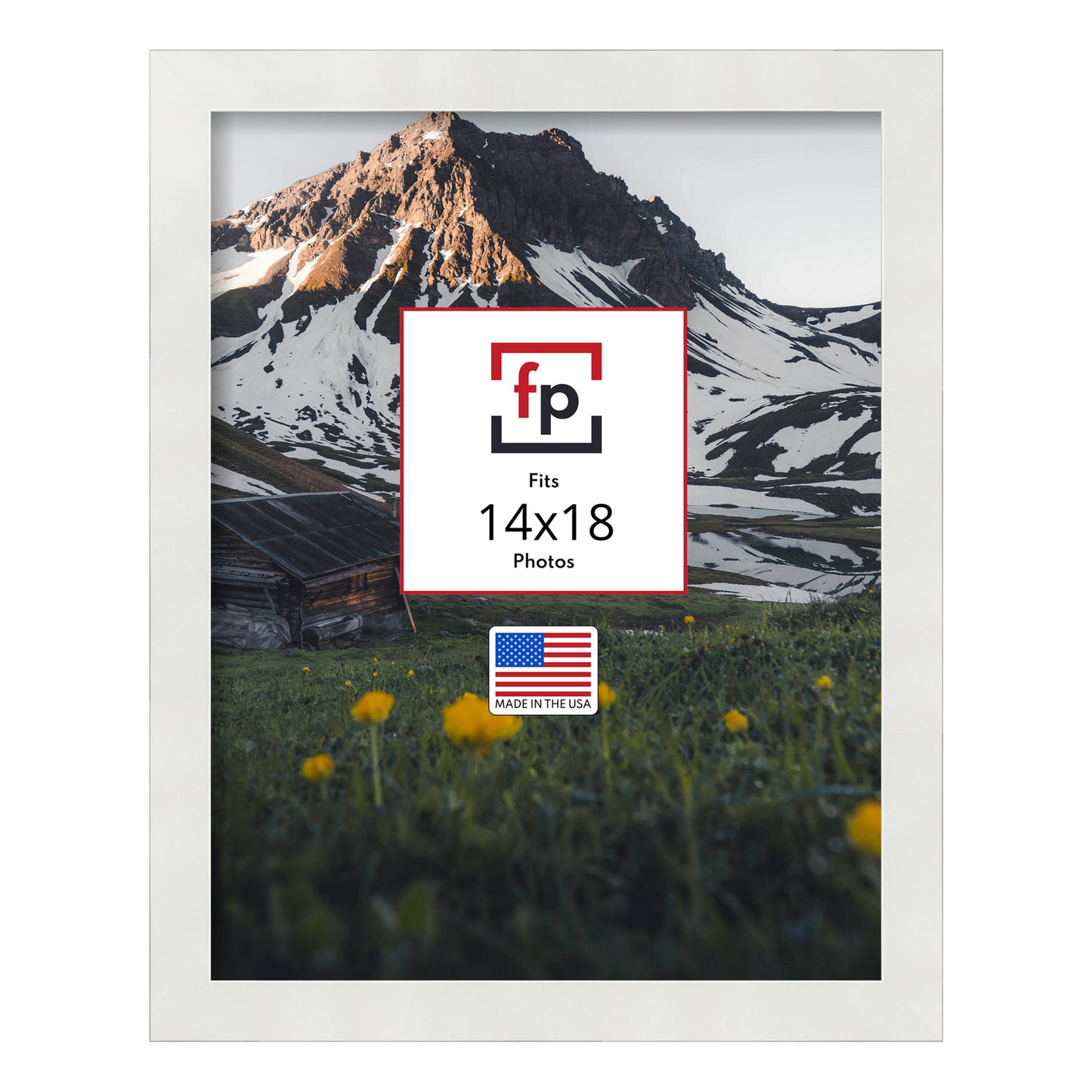 14x18 Modern Flat Picture Frame