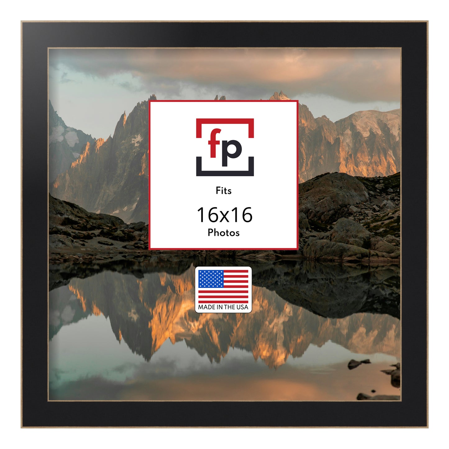 16x16 Modern Flat Picture Frame