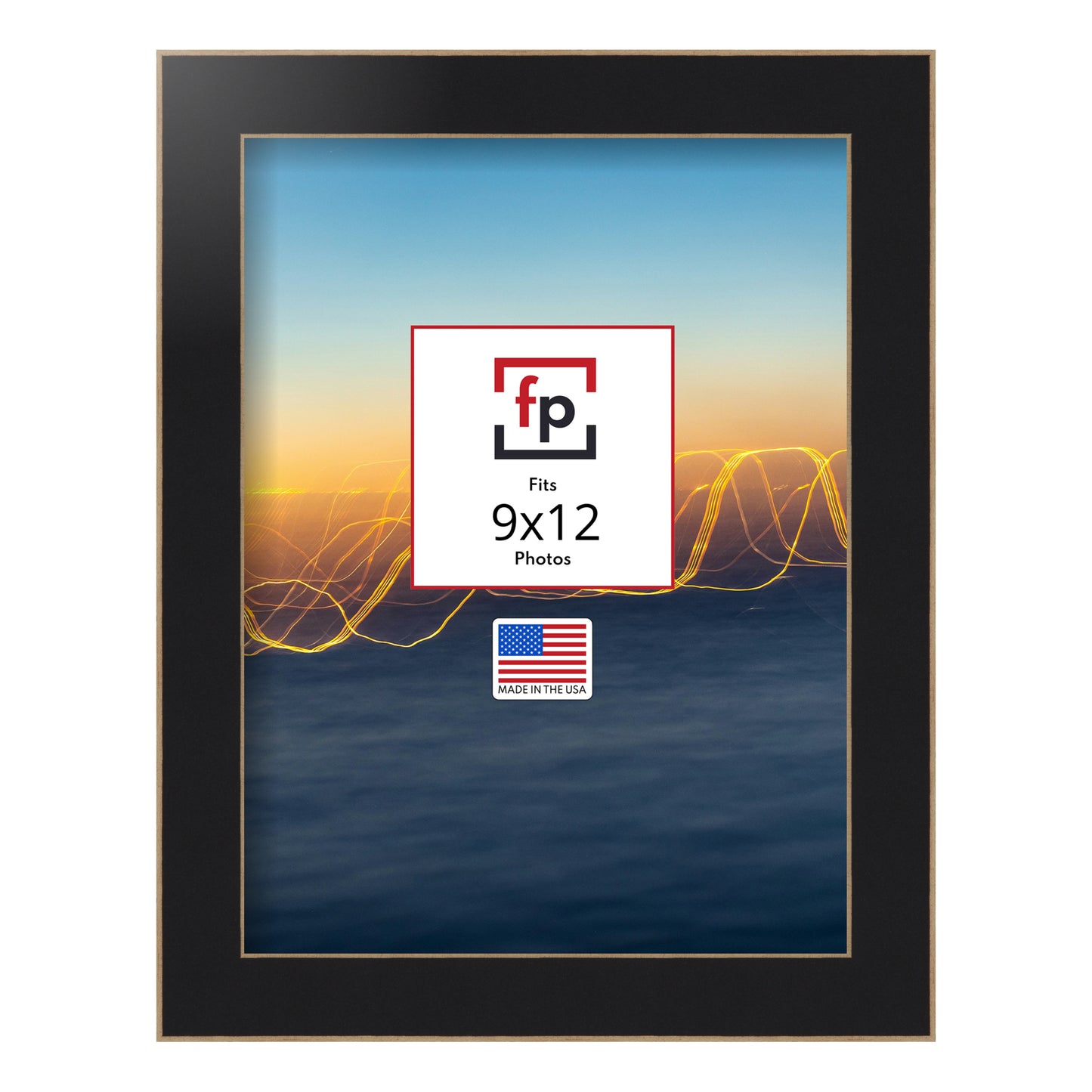 9x12 Modern Flat Picture Frame