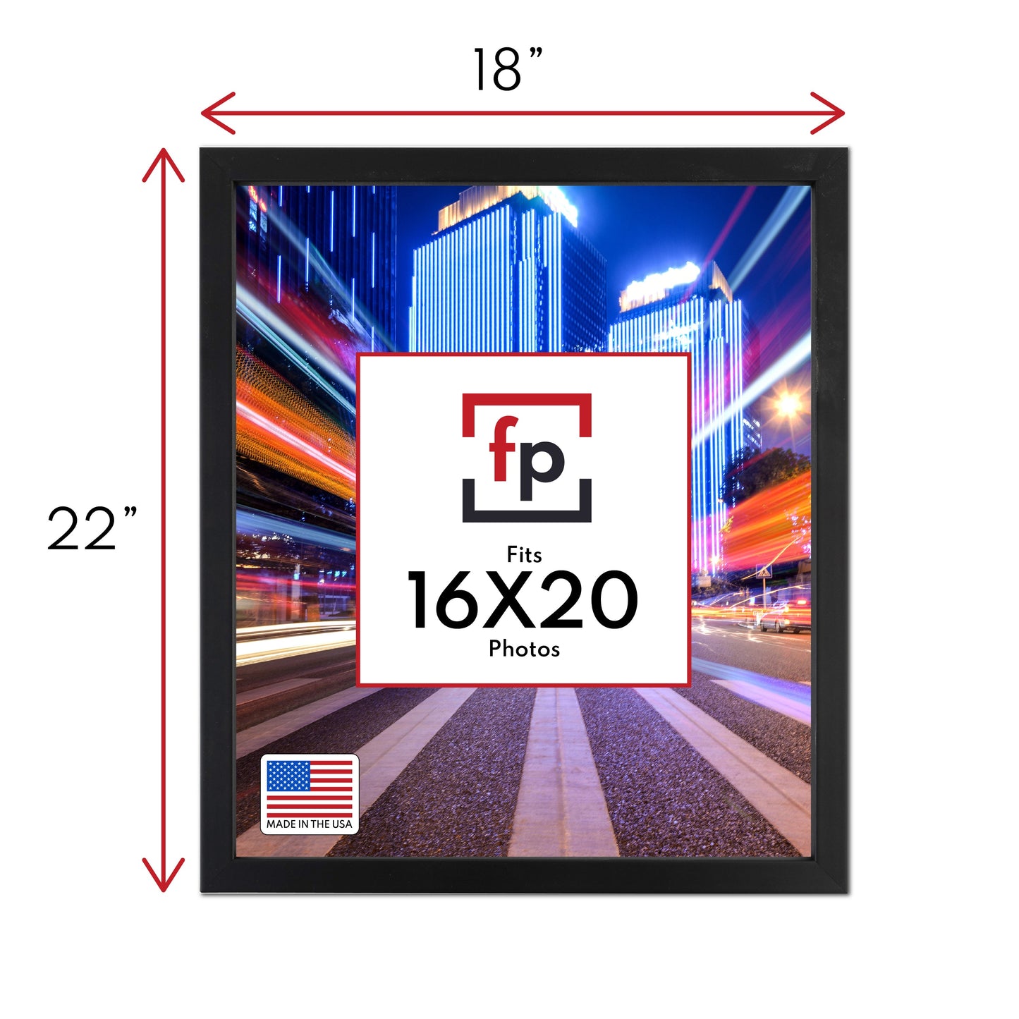 14x14 Modern Flat Picture Frame