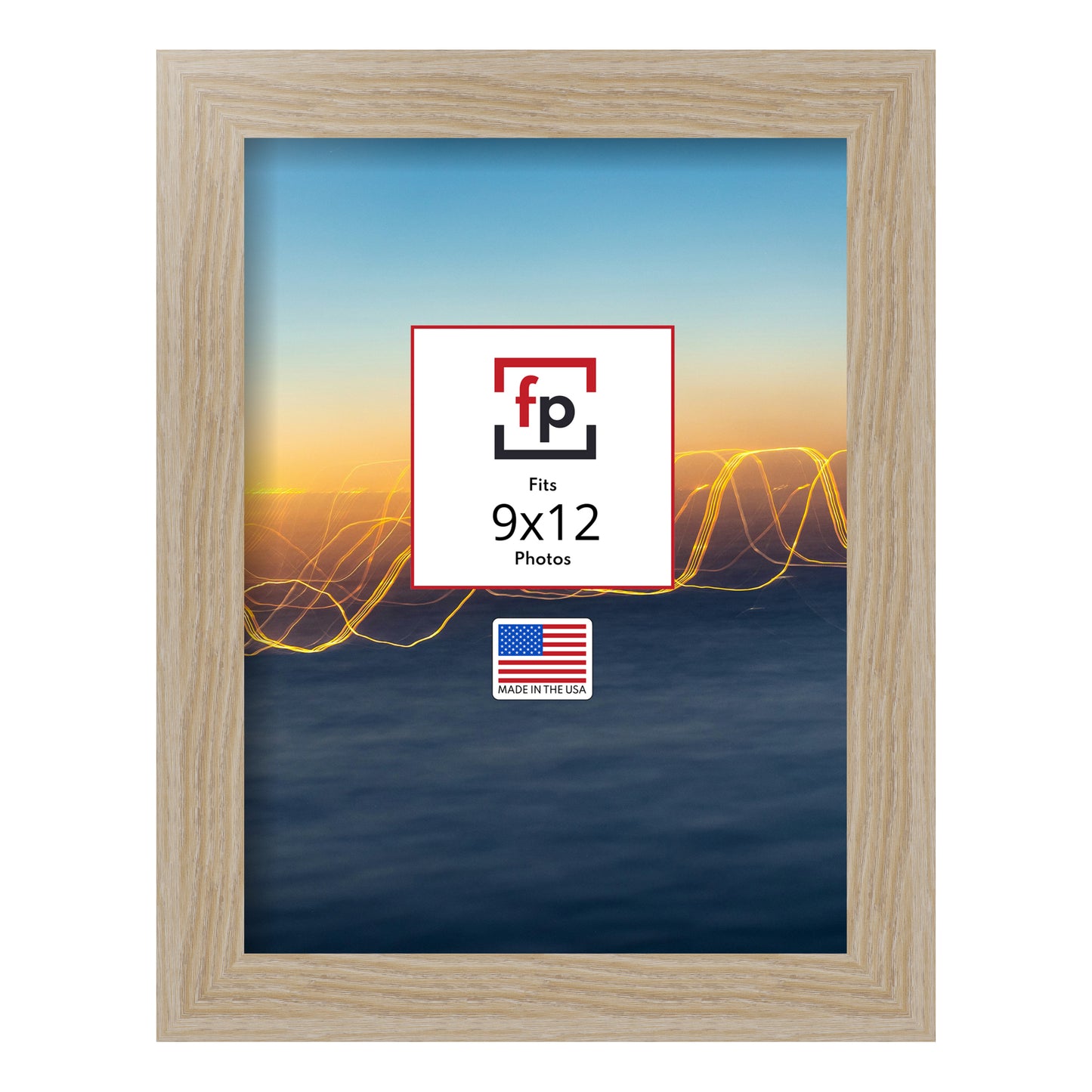 9x12 Modern Flat Picture Frame