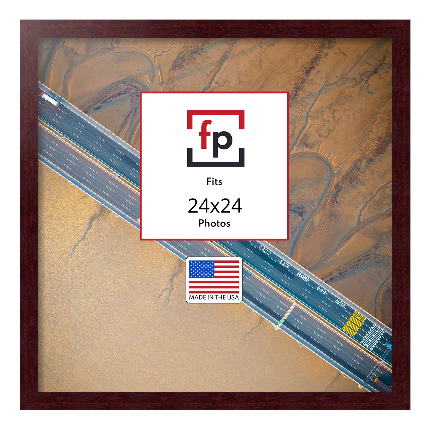 24x24 Modern Flat Picture Frame