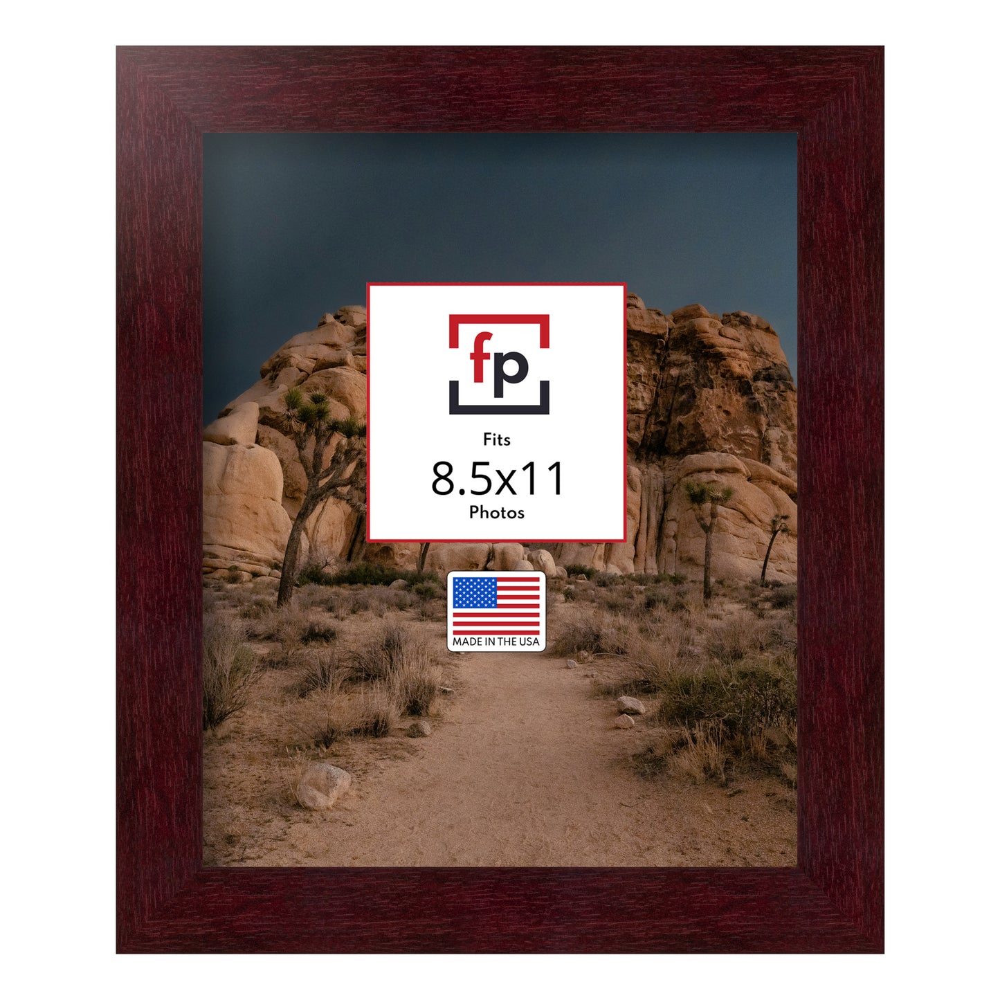 8.5x11 Modern Flat Picture Frame
