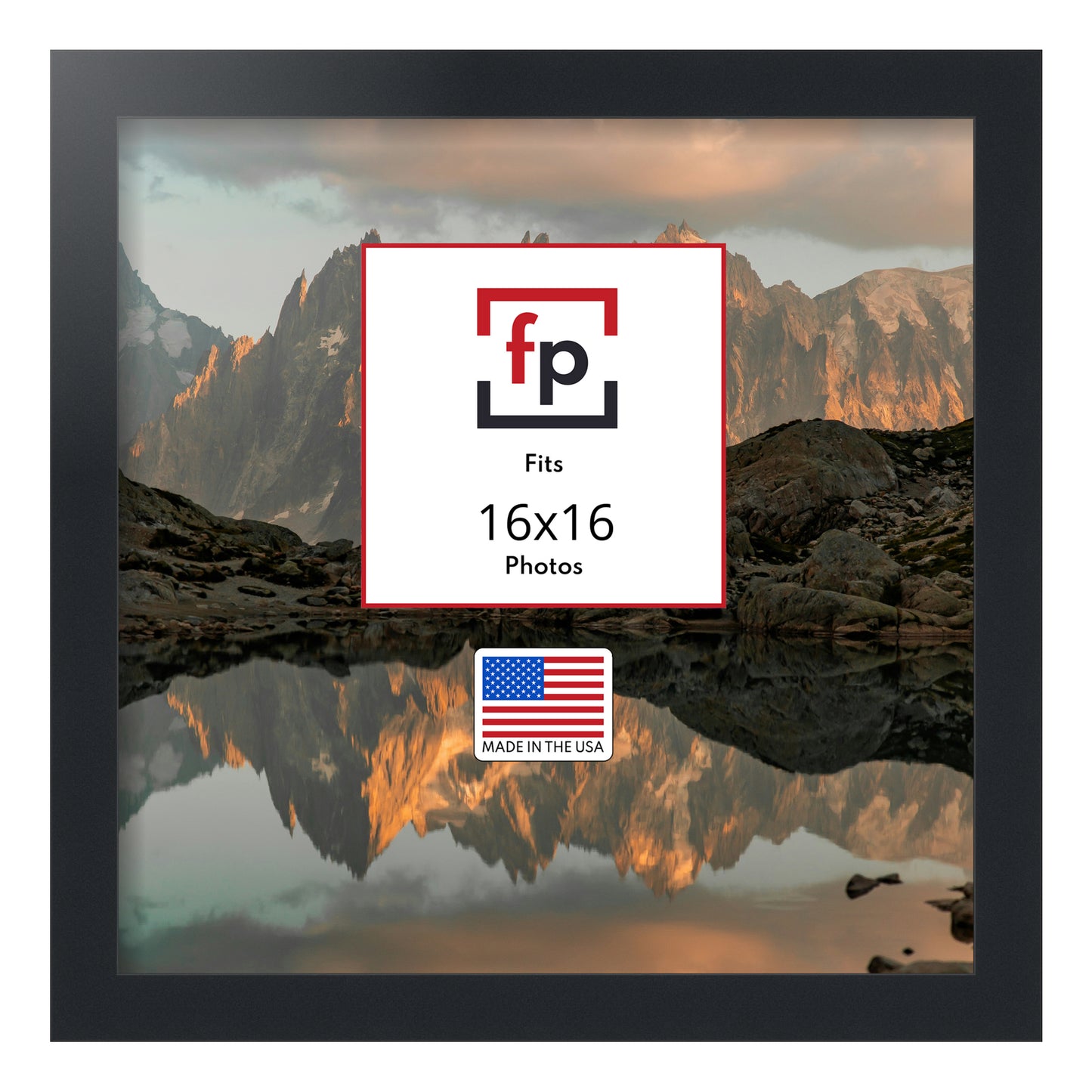 16x16 Modern Flat Picture Frame