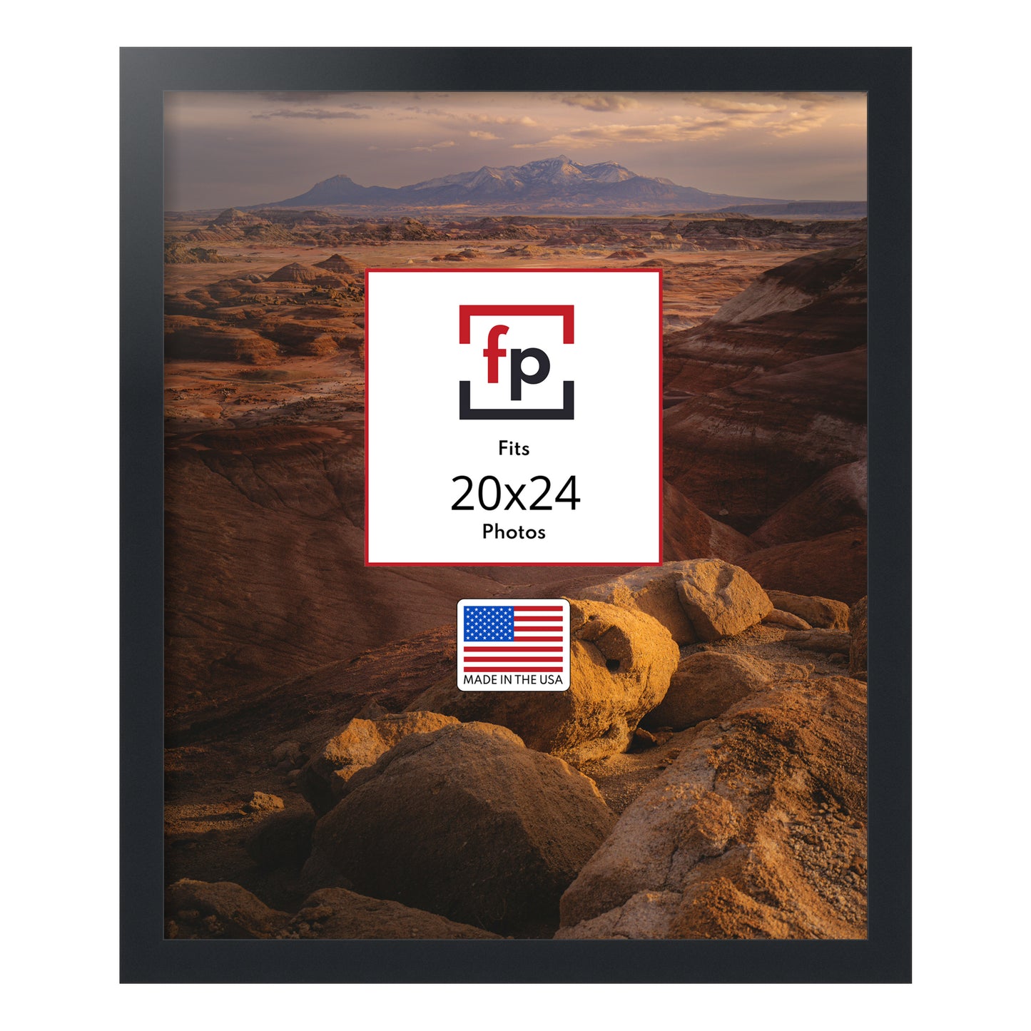 20x24 Modern Flat Picture Frame