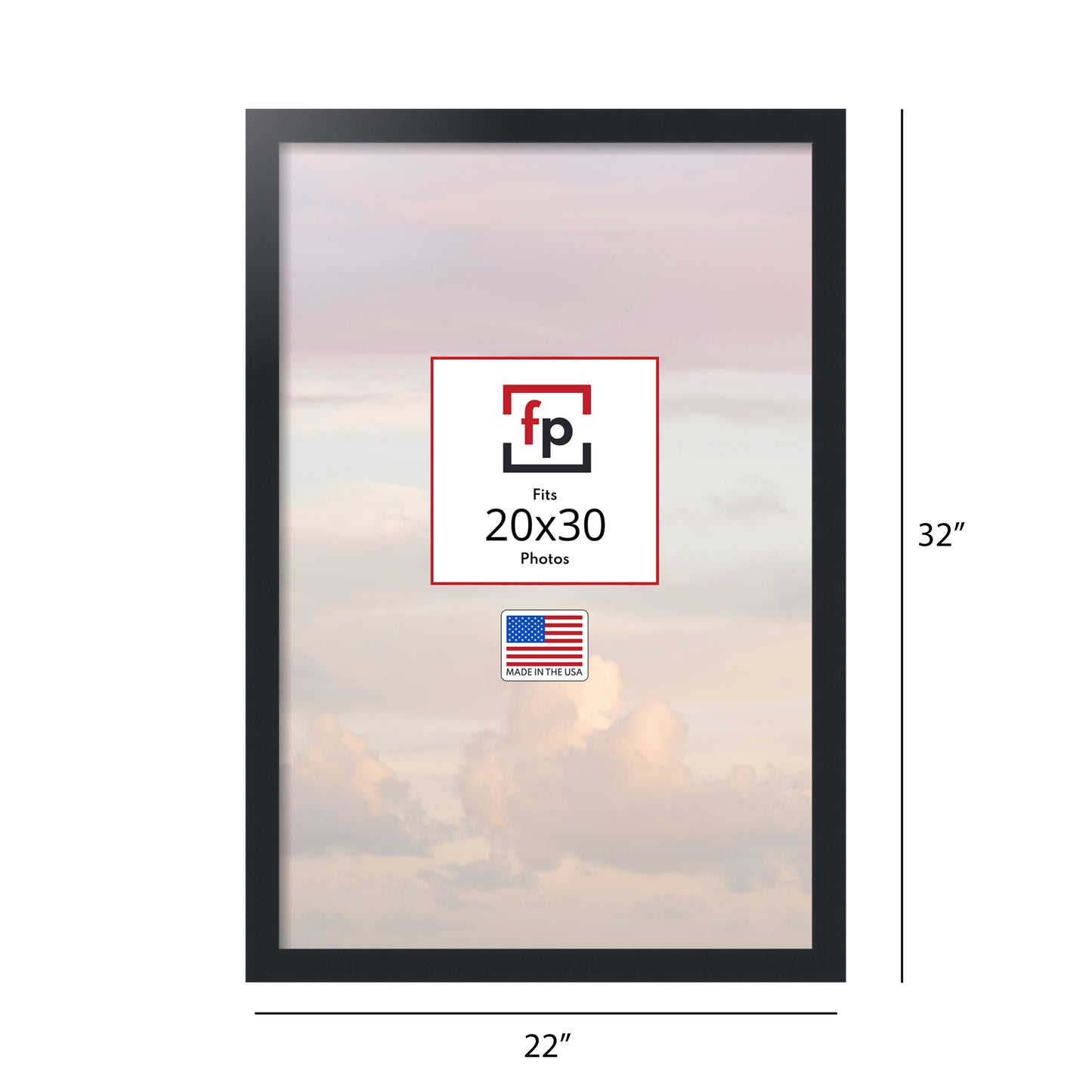 20x30 Modern Flat Picture Frame