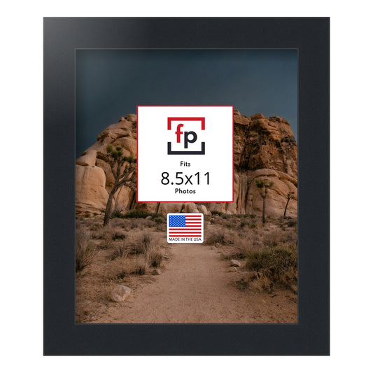 8.5x11 Modern Flat Picture Frame