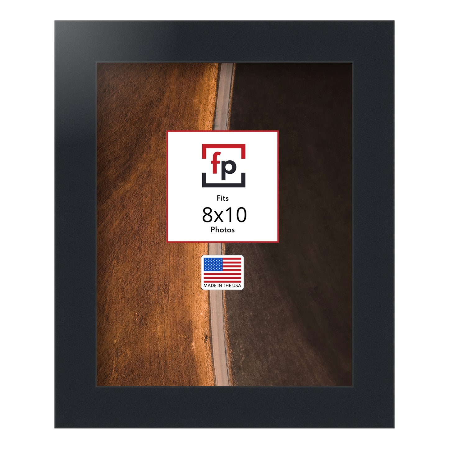 8x10 Modern Flat Picture Frame