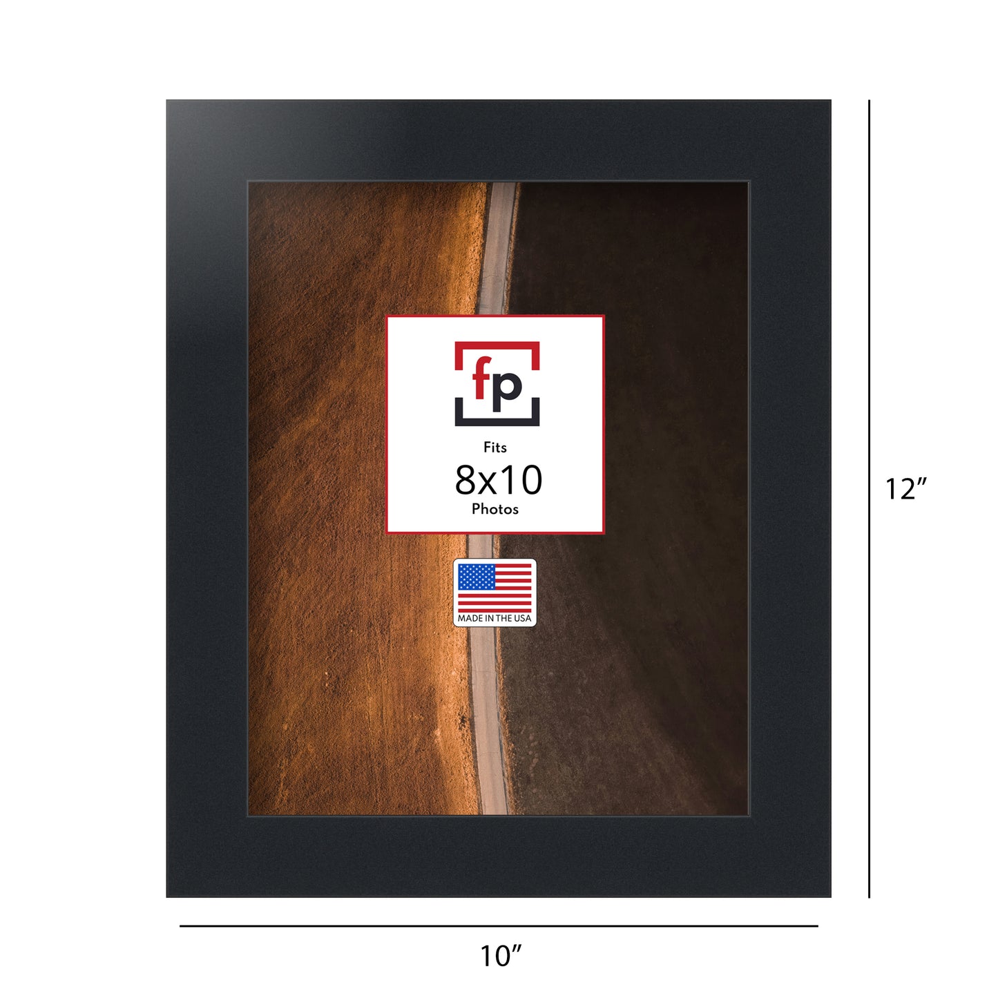 8x10 Modern Flat Picture Frame