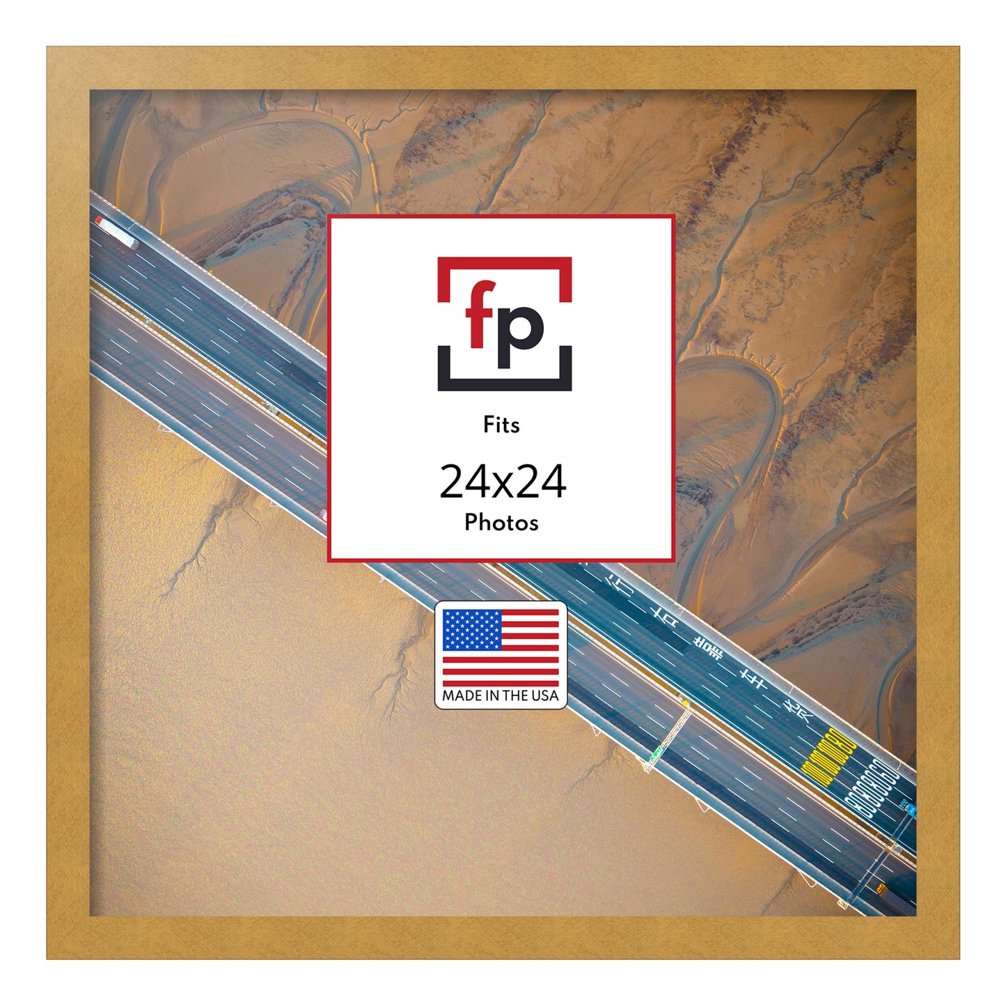 24x24 Modern Flat Picture Frame