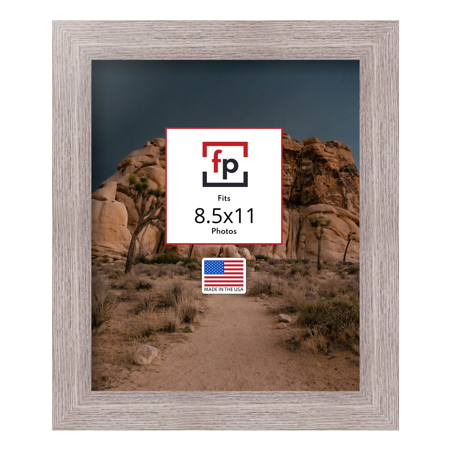 8.5x11 Modern Flat Picture Frame