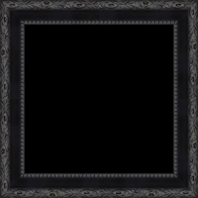 Black Frame with engraved edges