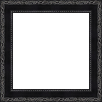 Black Frame with engraved edges